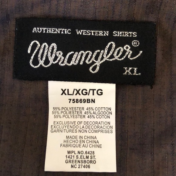 Wrangler Western Shirt - Picture 4 of 5